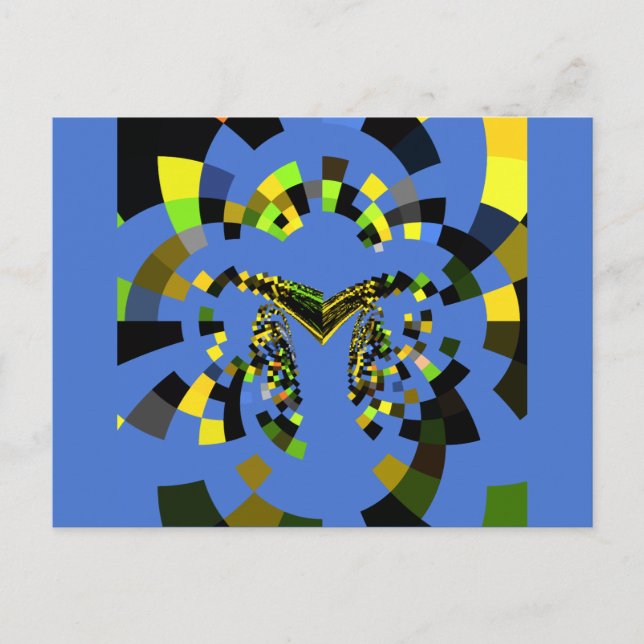 Modèle horizontal carte postale (Devant)