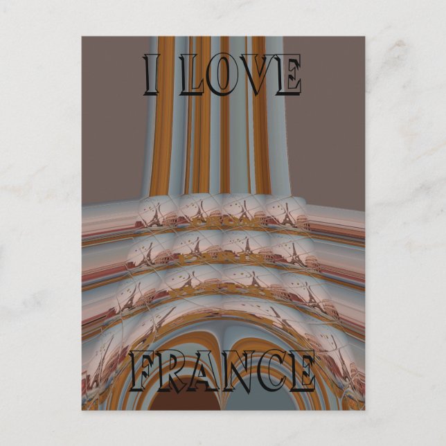 Modèle horizontal carte postale (Devant)