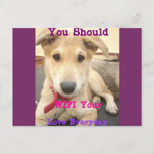 Modèle horizontal carte postale