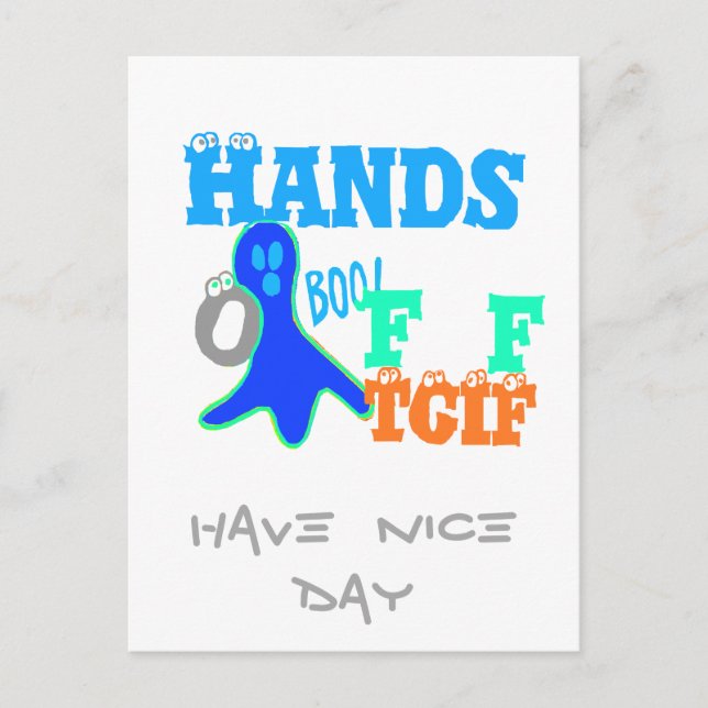 Modèle horizontal carte postale (Devant)