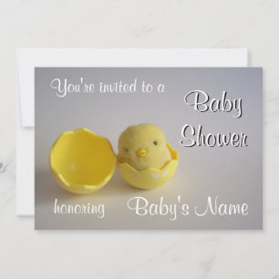 Modèle Invitation baby shower