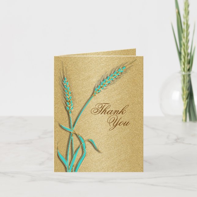 modèle mariage d'or "Merci" (Devant)