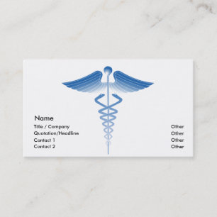 Modèle Médicale II de carte de visite
