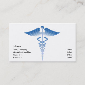 Modèle Médicale II de carte de visite