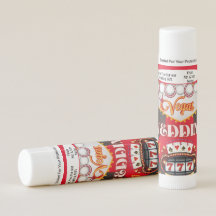 Modèle Merci cadeau mariage Lip Balm