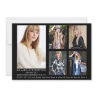 Modèle moderne Actor 6 Photos Carte Comp