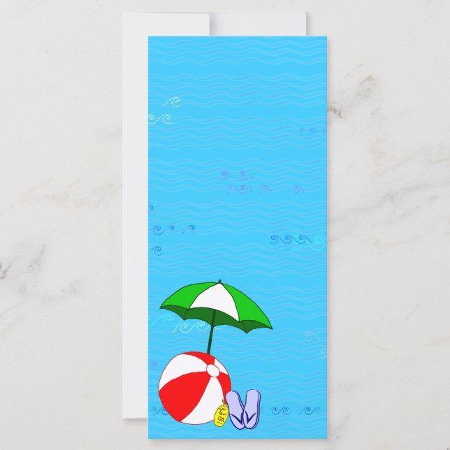 Modèle parasol de la piscine de Beach Ball (Devant)