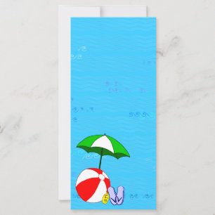 Modèle parasol de la piscine de Beach Ball