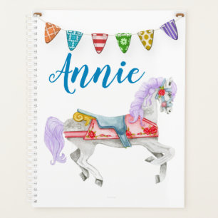 Modèle personnalisé du cheval de carrousel