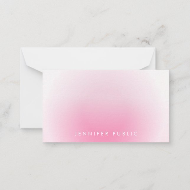 Modèle personnalisé monogramme de script main (Devant)