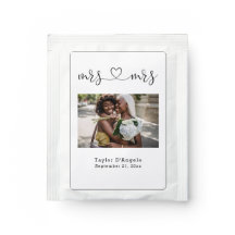 Modèle photo Mme Et Mme Love Coeur Personnalisé