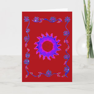 Modèle vertical de la carte de voeux