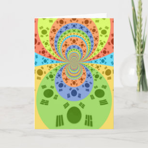 Modèle vertical de la carte de voeux