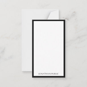 Modèle vertical noir blanc dactylographié