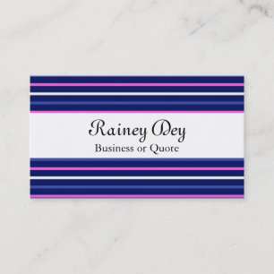MODÈLES DE CARTE D'AFFAIRES DESIGNER STRIPES