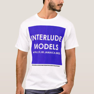 MODÈLES D'INTERLUDE MERCH Basic Dark T-Shirt