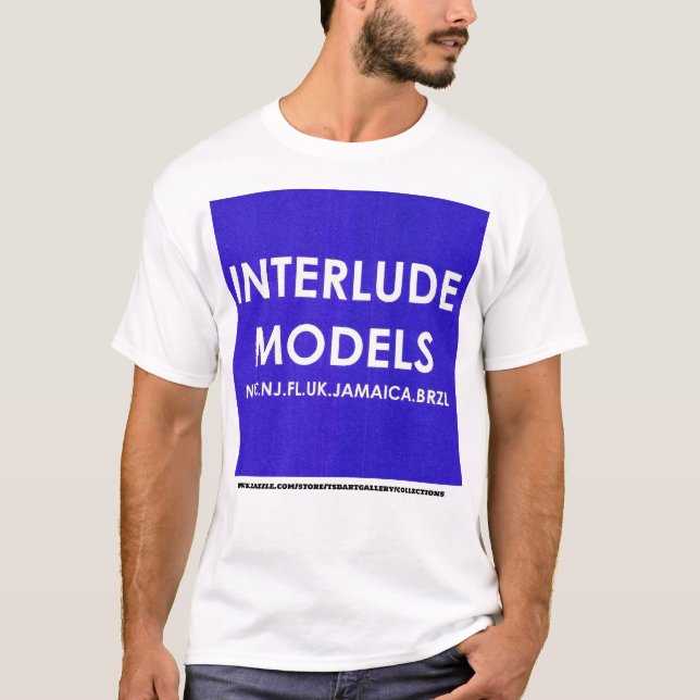 MODÈLES D'INTERLUDE MERCH Basic Dark T-Shirt (Devant)