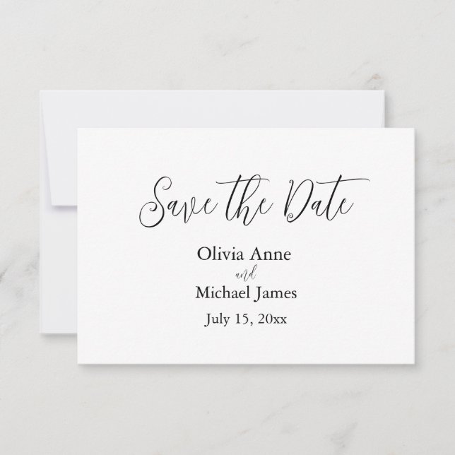 Modèles mariages Enregistrer la date (Devant)