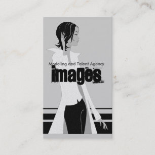 Modelling and Talent Agency Business Cards