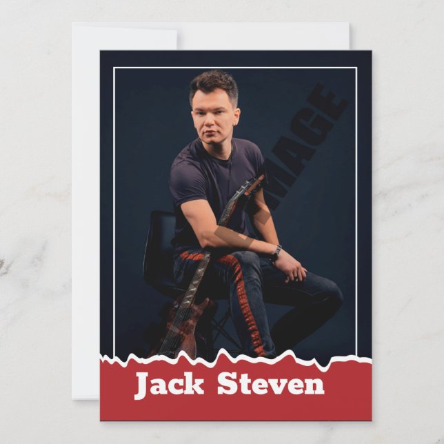 Modelling Comp Card (Front)