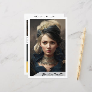 Modelling Comp Card Template