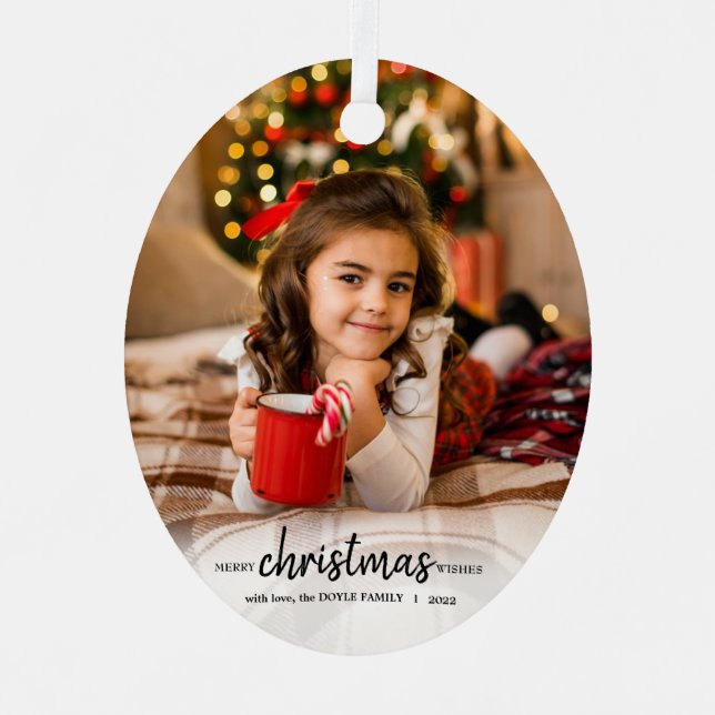 Moden Ornements Photo Noël (Recto)