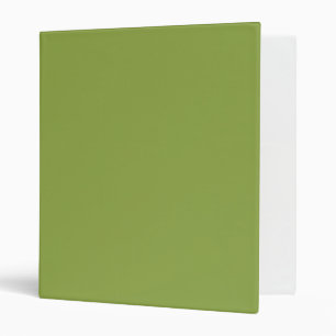 Moderate Lime Green Solid Colour Binder