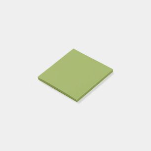 Moderate Lime Green Solid Colour Post-it Notes
