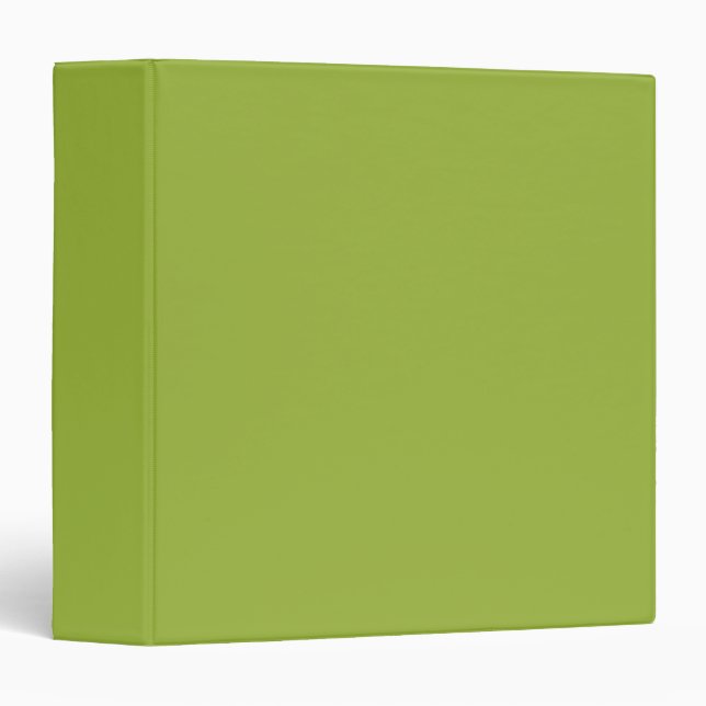  Moderate lime green (solid colour) yellow- green Binder (Front/Spine)