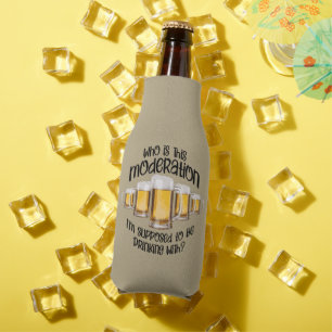 Moderation (in drinking) bottle cooler