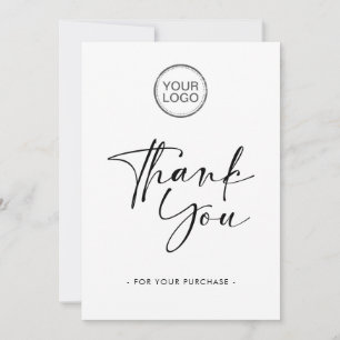 Moderin Business Carte de remerciements - Ajouter 