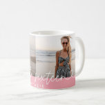 Modern 16th birthday simple stylish elegant script coffee mug<br><div class="desc">Modern 16th birthday simple stylish elegant script & geometric sixteenth birthday invite. Modern geometric backer pattern. Part of a collection. Color can be changed.</div>
