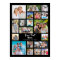Modern 19 Photo Collage Custom Colour Personalized