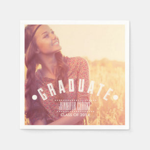 MODERN   2014 GRADUATION NAPKINS