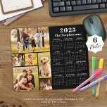 Modern 2025 Calendar 6 Photo Collage Personalized Mouse Pad<br><div class="desc">Create a photo collage mouse pad utilizing this easy-to-upload photo collage template featuring 6 pictures in various shapes and sizes, both horizontal and vertical to accommodate a wide variety of photo subjects and a 2025 year-at-at-glance calendar. Personalize with a family name, individual name, monogram or other custom text shown in...</div>