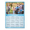 Modern 2026 Calendar Family Photo Fridge Magnet