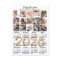 Modern 2026 Calendar Gold Script 15 Photo Collage