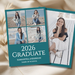 Modern 2026 Graduation Photo  Announcement
