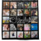 Modern 22 Family Photo Collage & Name