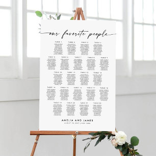 Modern 22 Tables Our Favorite People Seating Chart