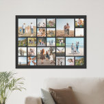 Modern 23 Photo Collage Poster<br><div class="desc">Create your own personalized photo collage poster featuring 23 of your favourite photos.</div>