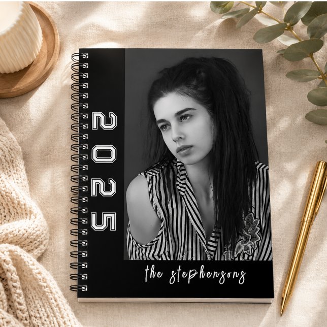 Modern 2 Photo Collage Personalized Notebook (Modern 2 Photo Collage Personalized Notebook)