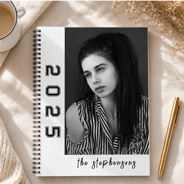 Modern 2 Photo Collage Personalized Notebook (Modern 2 Photo Collage Personalized Notebook)
