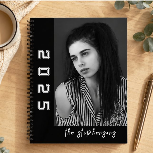 Modern 2 Photo Collage Personalized Notebook (Modern 2 Photo Collage Personalized Notebook)