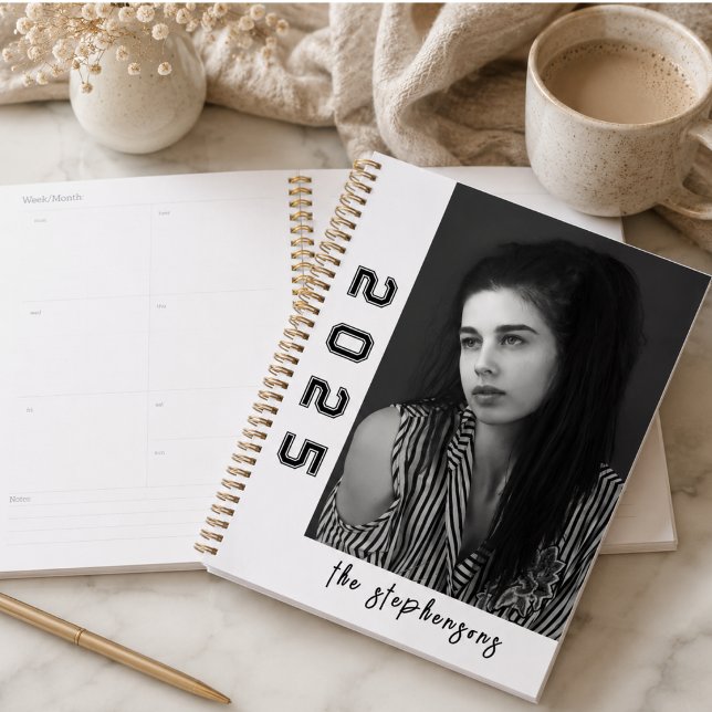 Modern 2 Photo Collage Personalized Planner (Modern 2 Photo Collage Personalized Planner)