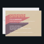 Modern 30th surprise party. Adult 40th birthday Invitation<br><div class="desc">30th Birthday surprise party invitation. Please contact me if you need additional items.</div>