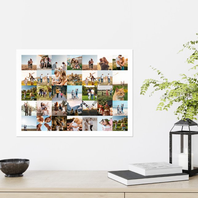 Modern 35 Photo Collage Poster (Creator Uploaded)