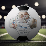 Modern 3 Photo Collage Best Daddy Ever Soccer Ball<br><div class="desc">Show dad how much you love him with this modern soccer ball featuring 3 photos, the quote 'Best Daddy Ever' your your personal message: Happy Father's Day, Happy Birthday, Merry Christmas, your name, plus a year, is all that's needed to give dad a keepsake he'll treasure. Thank you so much...</div>