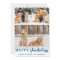 Modern 3 Photo Dog Personalized Happy Pawlidays