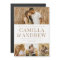  Modern 4 Photo Elegant Wedding
